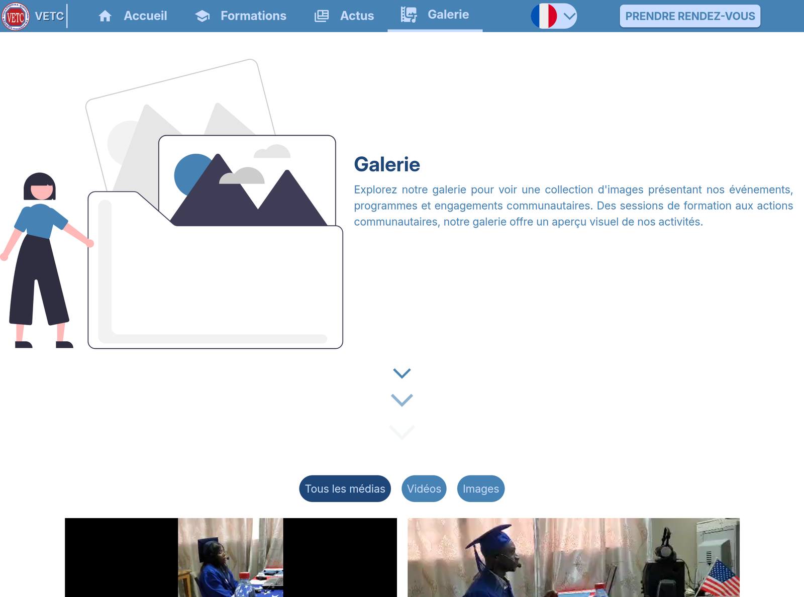 Screenshot 4 de VETC - Plateforme d'Autoformation Multilingue